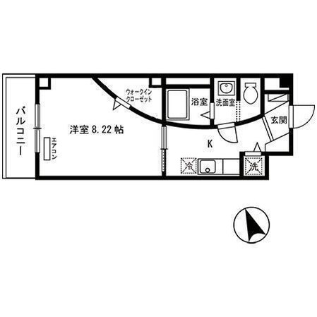 姫路駅 徒歩13分 2階の物件間取画像